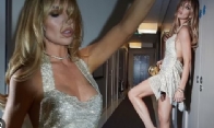 Abbey Clancy displays her second sizzling BRIT Awards outfit