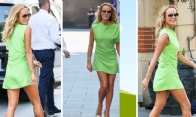 Amanda Holden, 54, Stuns in Mini Dress During Heatwave