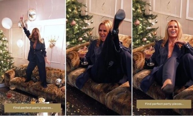 Amanda Holden and Davina McCall: The Dynamic Duo Sizzle in JD Williams Christmas Campaign