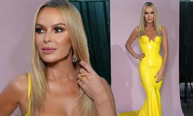 'Amanda Holden looks Hotter Than Ever in Stunning Yellow Gown for Britain's Got Talent Live Semi-Finals'