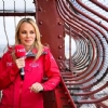 Amanda Holden's Historic Climb of Blackpool Tower for Charity