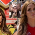 GreenGirlBella, Rocks Emirates Stadium in Painted Home Kit