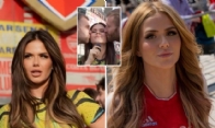 GreenGirlBella, Rocks Emirates Stadium in Painted Home Kit