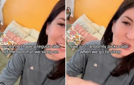 California Couple's Unconventional Bedroom Habit Goes Viral: TikToker's Revelation Sparks Online Debate