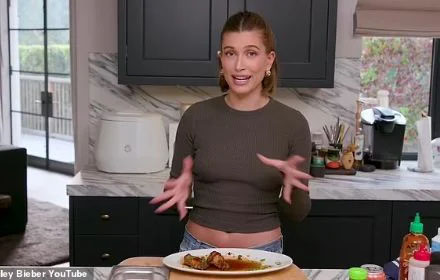 Hailey Bieber displays er culinary skills as she starts own COOKING spin-off series titled What's In My Kitchen? on her YouTube channel