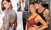 Hailey Bieber Sparks Pregnancy Rumors with Flowy Dress