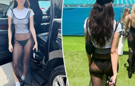 Irina Shayk slammed by F1 fans   for attending race without pants on