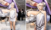 Iris Law Stuns in Braless Look at Bratz x Gentle Event