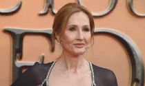 JK Rowling, the author of the Harry Potter series, criticises a ''mob'' after Kellie-Jay Keen Minshull, a feminist activist who is critical of transgender rights, was doused with tomato juice in Hyde Park
