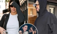 Kendall Jenner & boyfriend Bunny exit same hotel after Met Gala