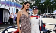 Kendall Jenner stuns in mini dress in Miami  F1 Grand Prix