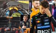 Lando Norris Crashes in Saudi GP Qualifying as Verstappen Shines