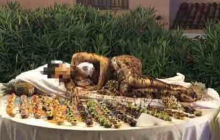 Outrage at Italian Hotel's Controversial Buffet Stunt Involving Chocolate-Covered Woman