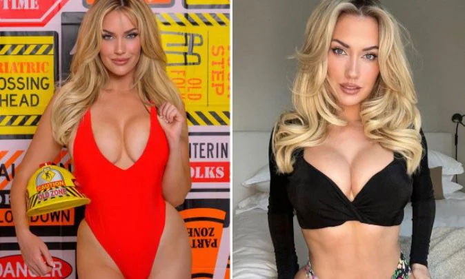  Paige Spiranac looks incredible as she posts very low-cut swimsuit pic to celebrate turning 30