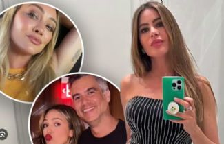 Sofia Vergara Shines in Glittering Two-Piece Ensemble at Star-Studded Taylor Swift Concert in LA, Joined by Jessica Alba and Hilary Duff