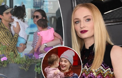 ''Sophie Turner Leaves Taylor Swift's NYC Home with Daughters Amid Divorce and Custody Battle'' 
