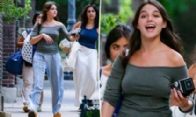 Suri Cruise, 18, Channels Katie Holmes In Chic Nyc Outing