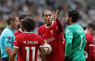 Virgil van Dijk Faces FA Charges Following Furious Reaction to Red Card in Liverpool's Victory over Newcastle