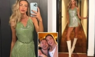 Zara McDermott dazzles in sequins at Sabrina Carpenter gig